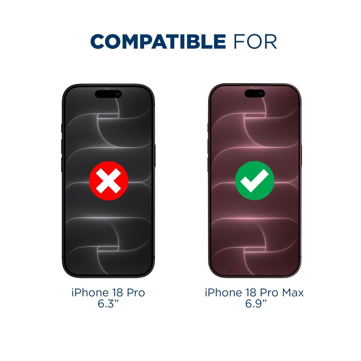 Tech Armor Screen Protector for Iphone 18 Pro Max, HD PET Film, 4-Pack