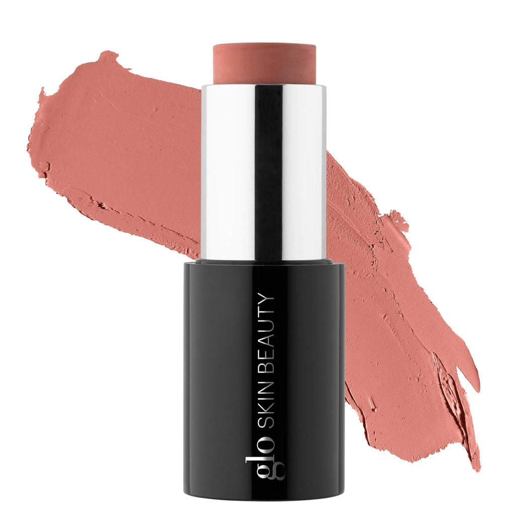 Glo Skin Beauty Cream Blush Stick (Fling) | 3-in-1 Multitasking Long-Wear Cheek Lips + Lids Stick | Packed with Skincare Benefits