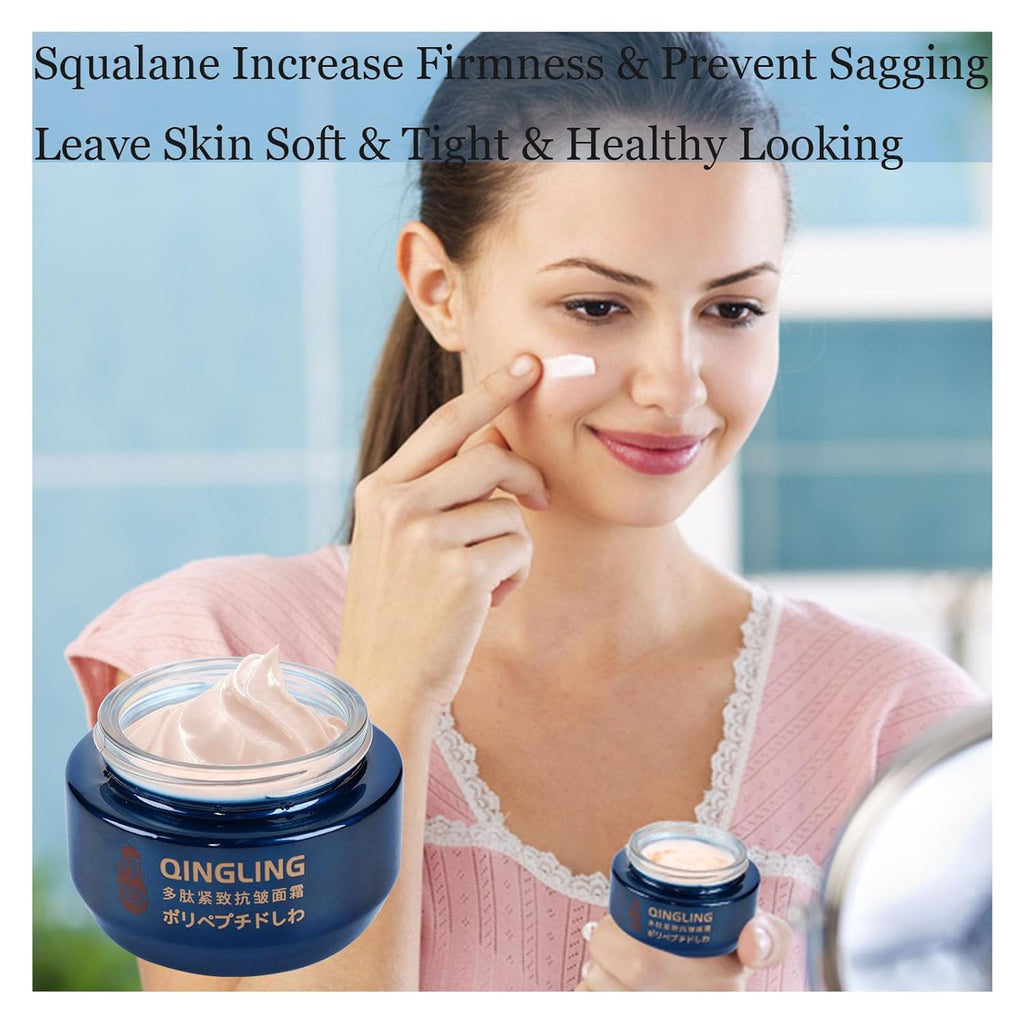 Japanese Qingling Wrinkle Removal Cream, Qinglin Face Cream, Polypeptide Anti-Aging Cream, Firming & Tightening Skin Facial Cream