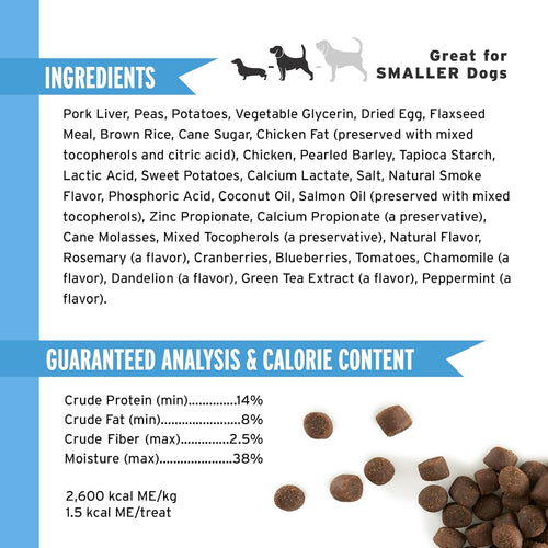Pet Botanics Mini Training Rewards – Chicken Flavor, 500 Soft & Chewy Treats