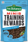 Pet Botanics Mini Training Rewards – Chicken Flavor, 500 Soft & Chewy Treats