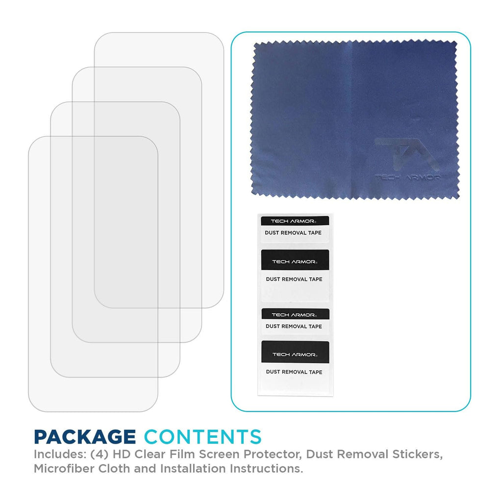 Tech Armor Screen Protector for Iphone 18 Pro Max, HD PET Film, 4-Pack
