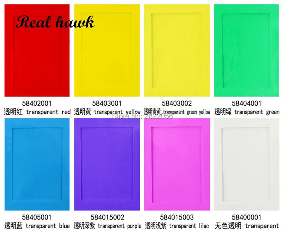 5Meters/Lot Tranparent Colors Hot Shrink Covering Film Model Film for RC Airplane Models DIY High Quality Factory Price